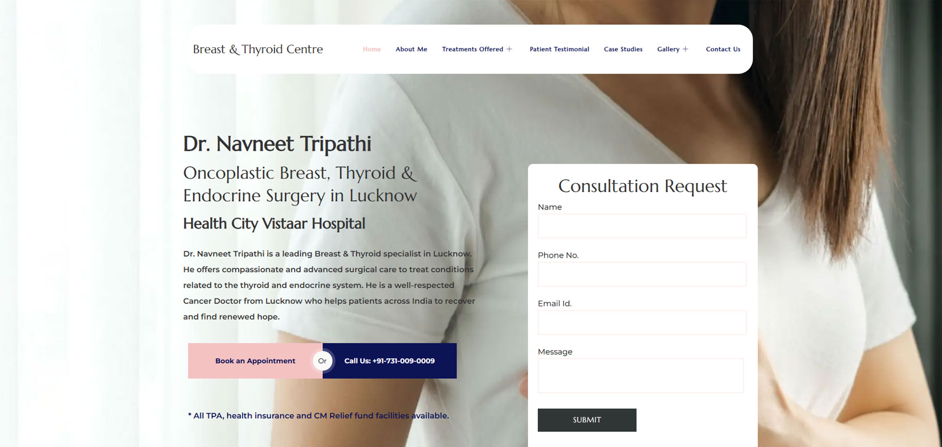 Example Website Screenshot